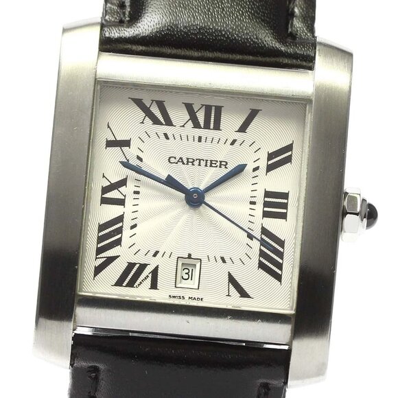 CARTIER Tank Francaise XXL W5101755 Silver Dial Automatic Men's Watch_766510 - Picture 5 of 6